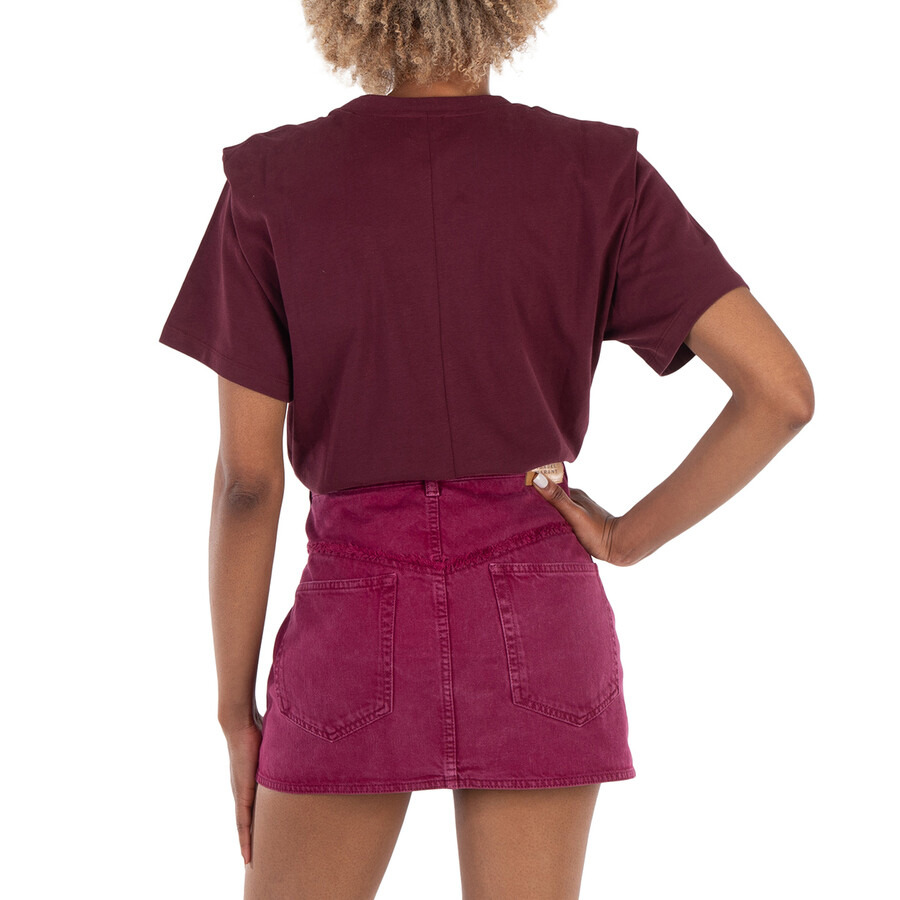 Isabel Marant Etoile Zelitos Cotton T-Shirt - 3