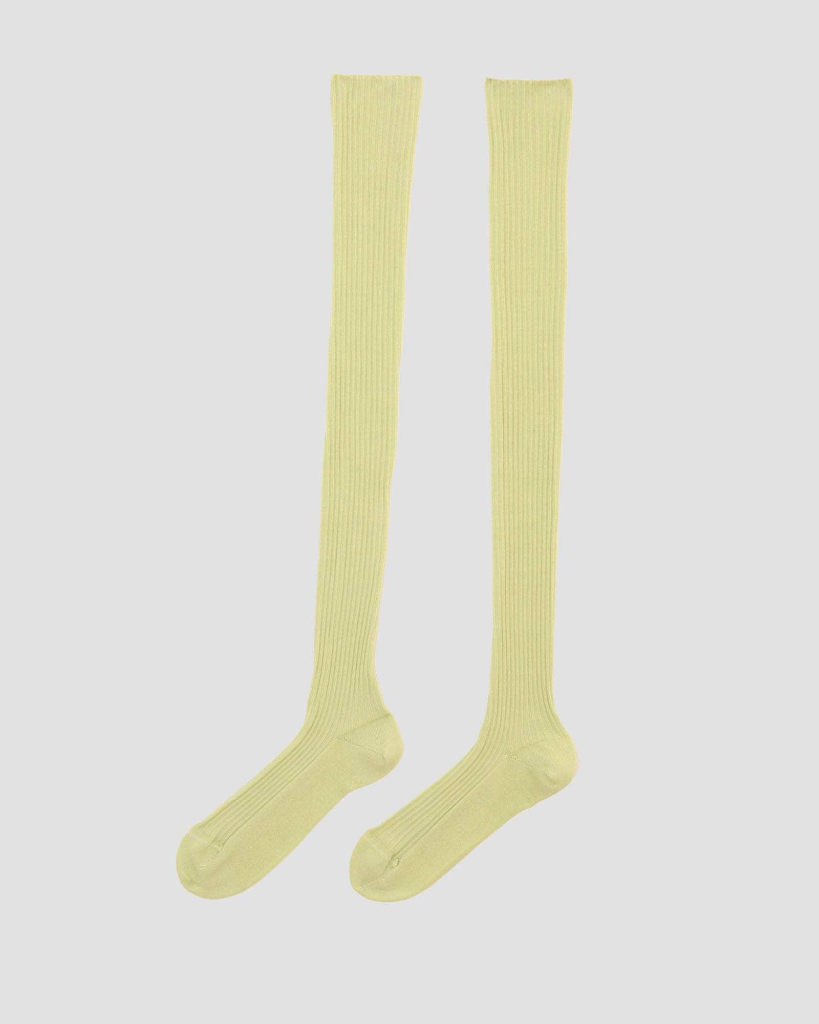 Overknee Socks - Organic Cotton Rib - 6