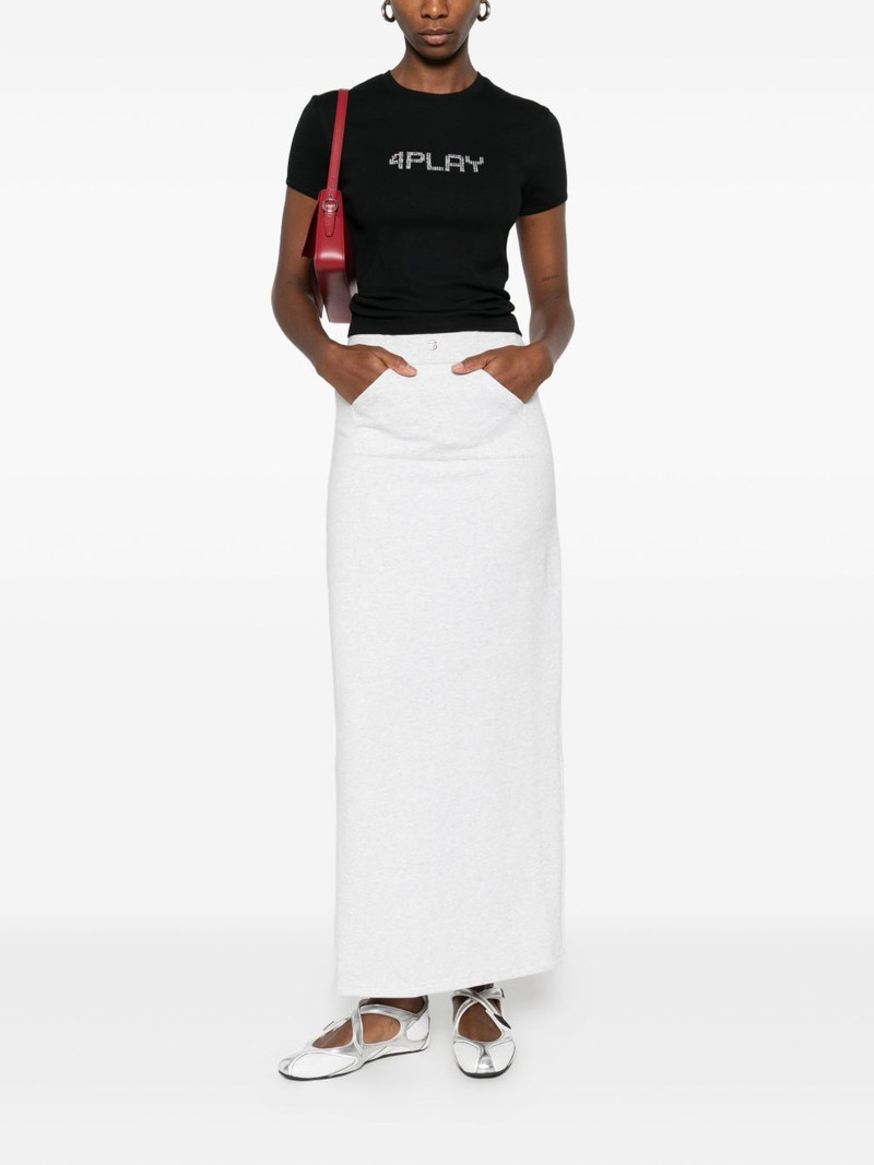 COPERNI panelled jersey maxi skirt outlook
