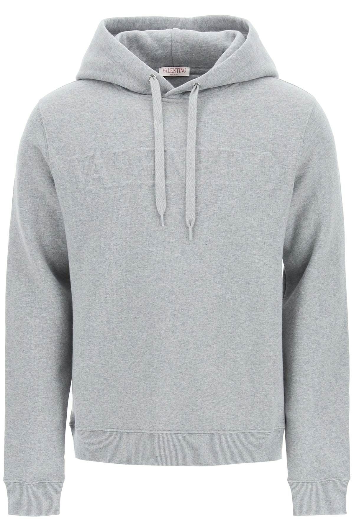 EMBOSSED LOGO HOODIE - 1