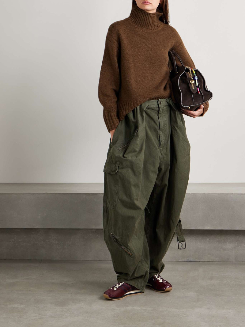 GUEST IN RESIDENCE Cashmere turtleneck sweater Brown outlook