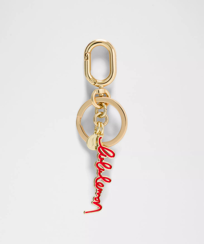 Metal Script Keychain 1