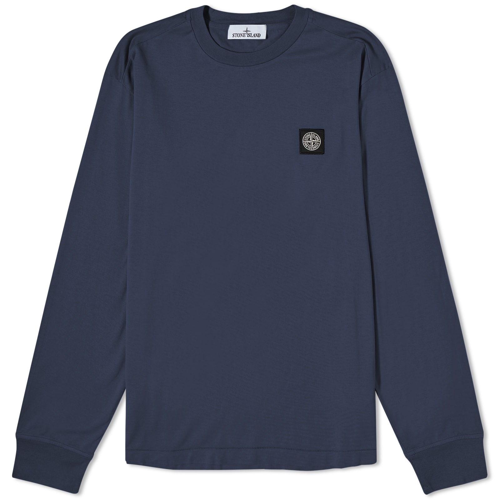 Stone Island Long Sleeve Patch T-Shirt - 1