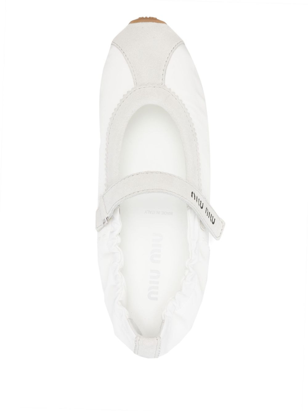 Miu Miu Women Suede Leather Ballets - 2