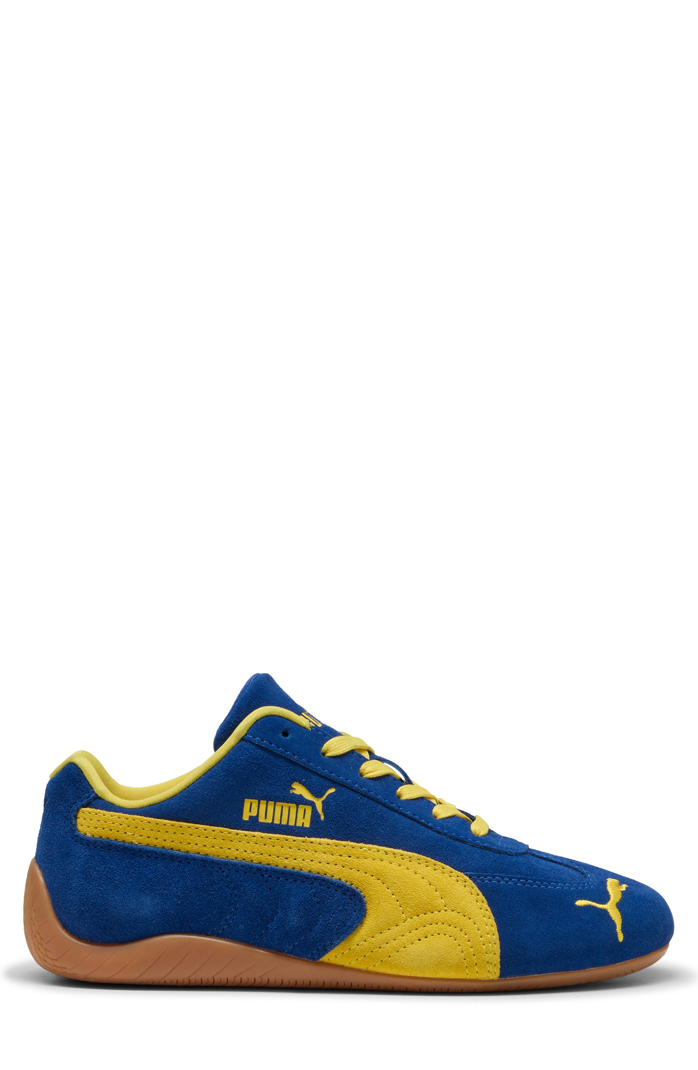 PUMA Speedcat OG Sneaker in Clyde Royal/Yellow at Nordstrom - 4