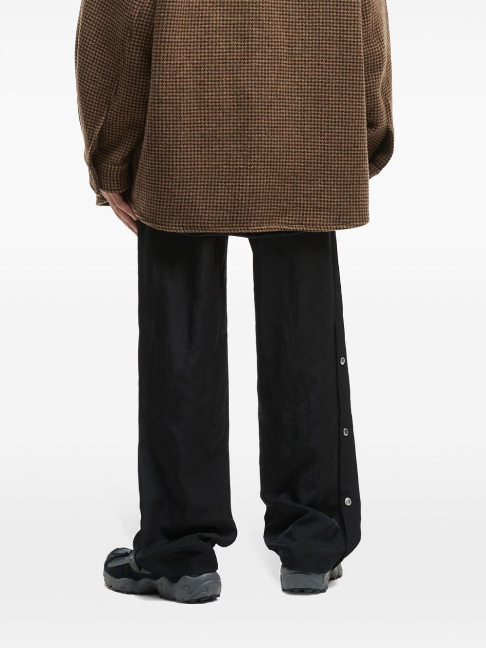 side-button fastening trousers - 4