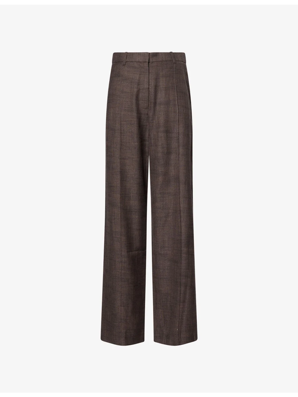 Verna Straight-Leg Wool-Blend Trousers - 1
