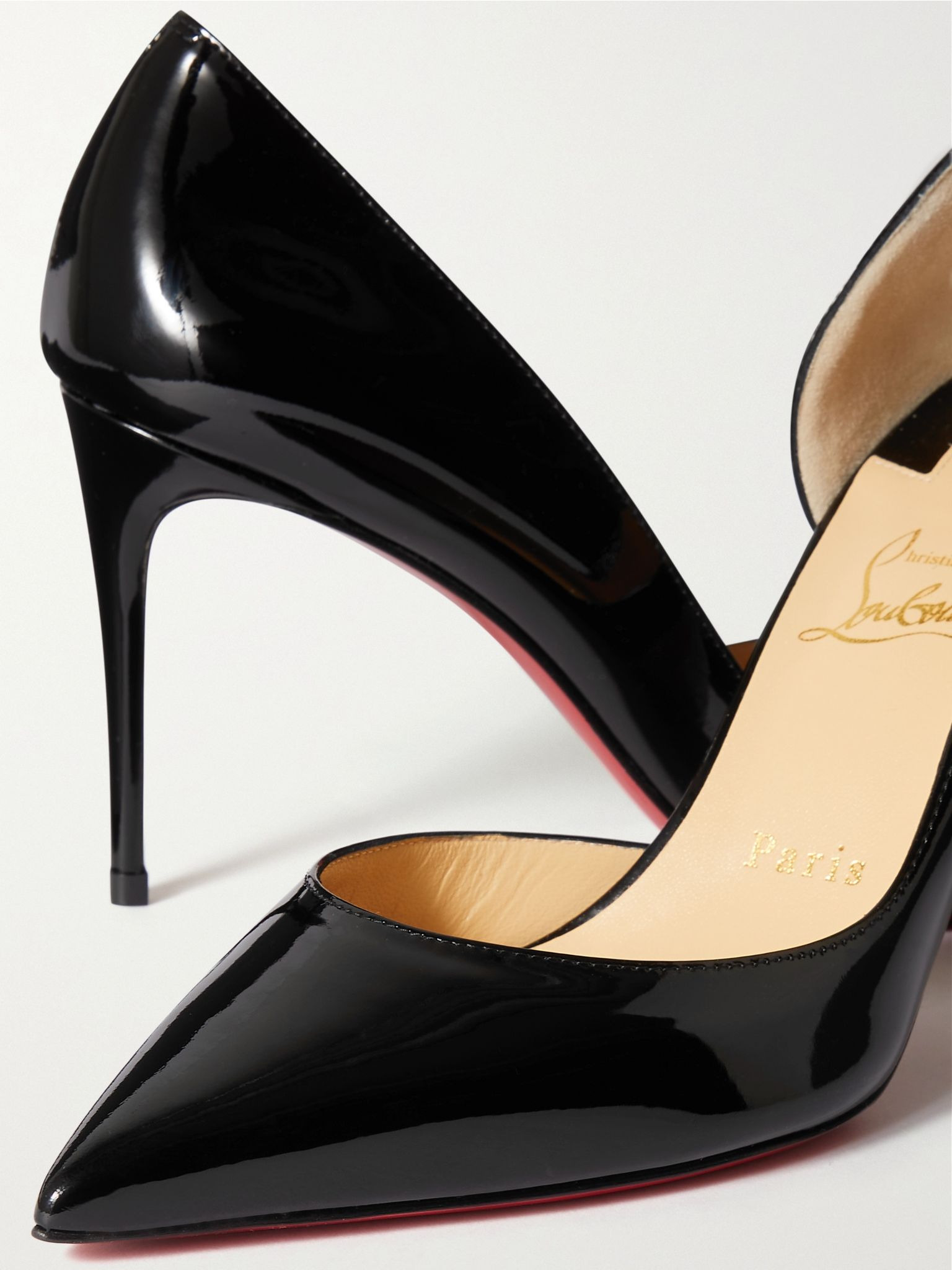 Iriza 85 patent-leather pumps Black - 4