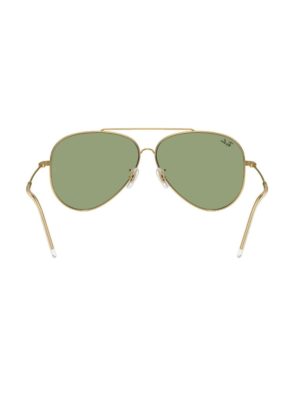 Reverse aviator-frame sunglasses - 4