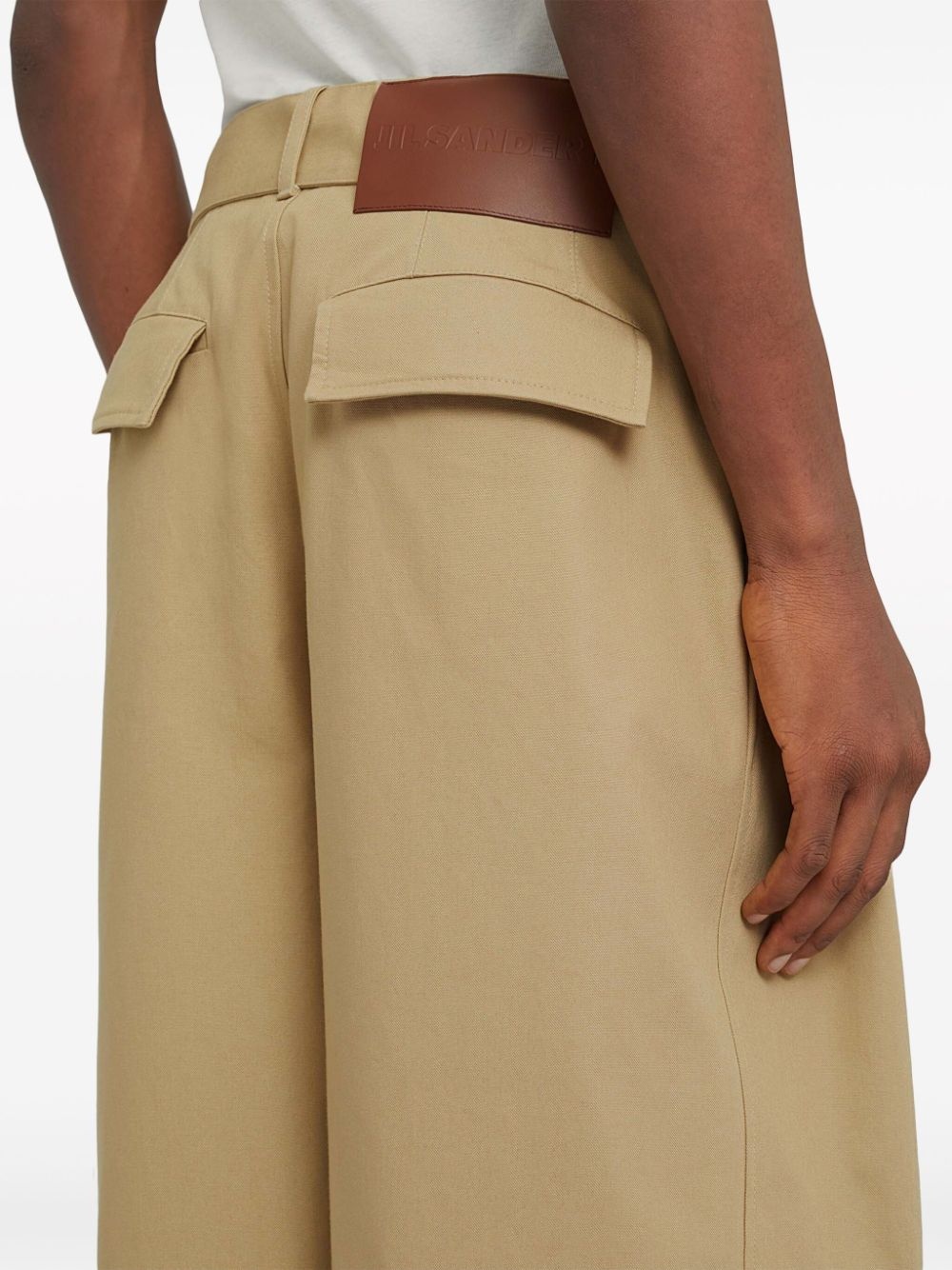 belted wide-leg trousers - 6