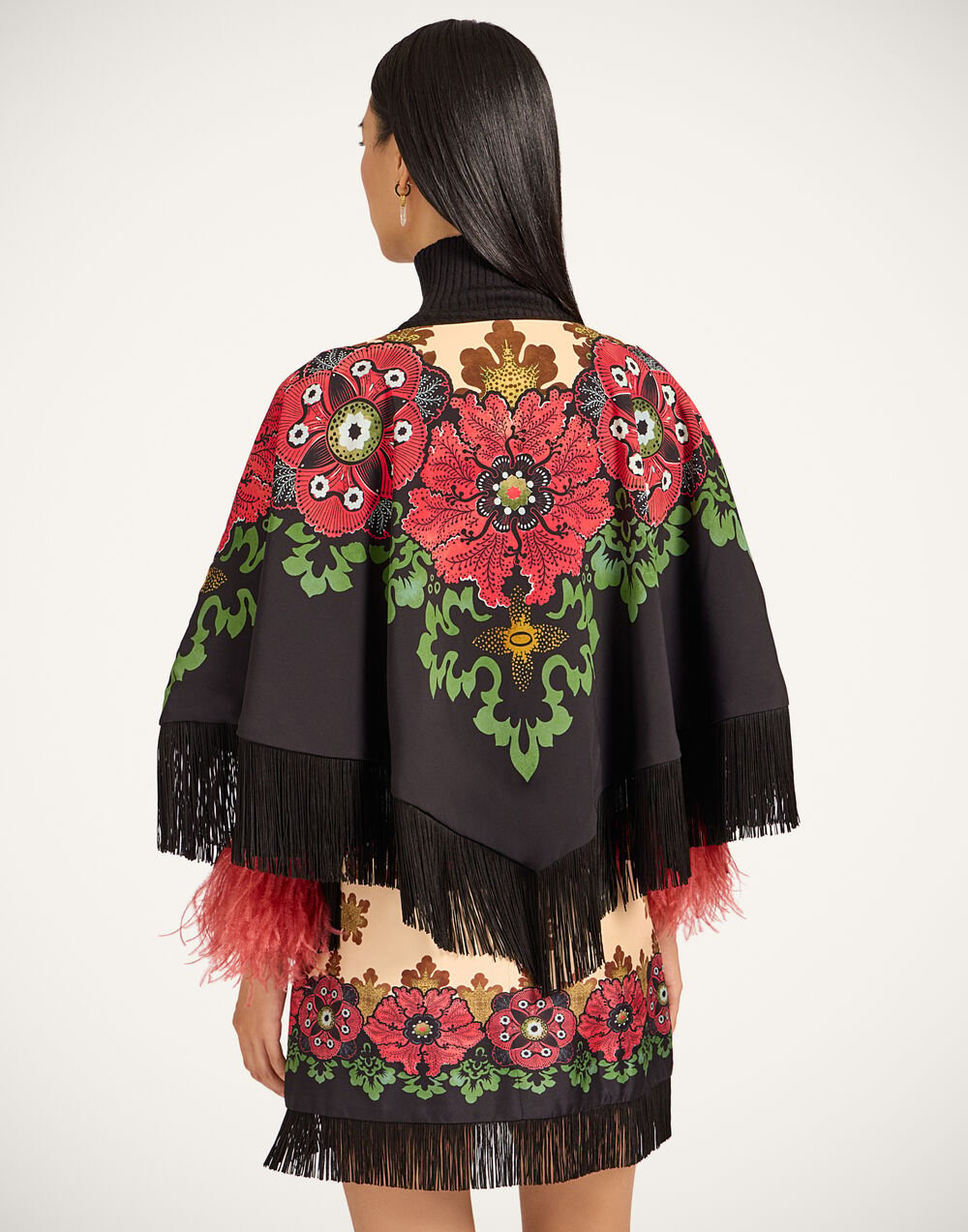 Reversible Mini Poncho - 5