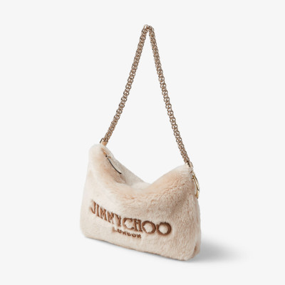 JIMMY CHOO Callie Shoulder
Barley Shearling Shoulder Bag with Jimmy Choo Embroidery outlook