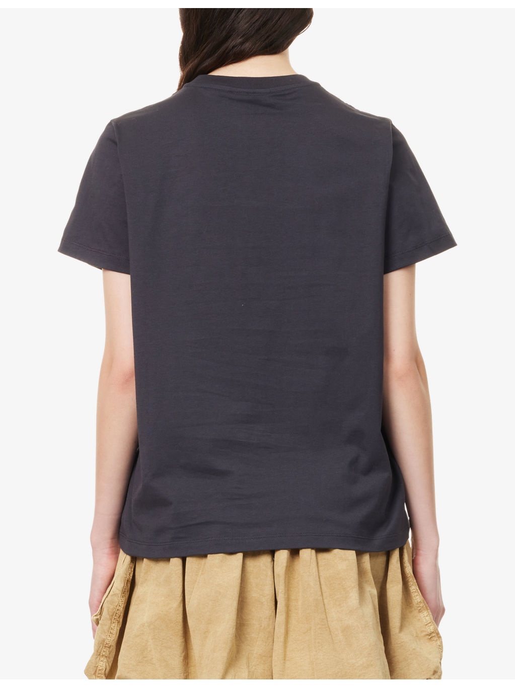 Damask Embroidered Cotton-Jersey T-shirt - 4