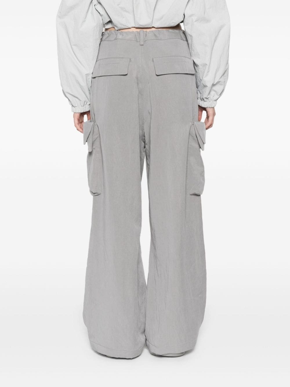 cuffed cargo pants - 4