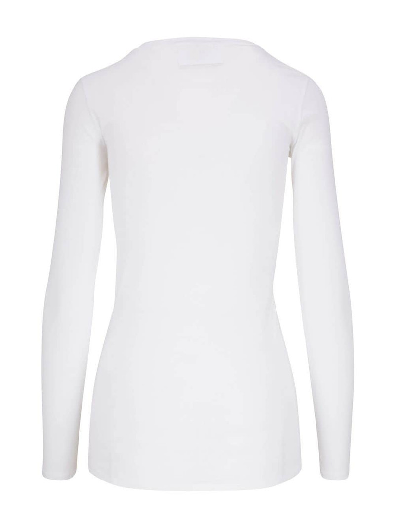 NILI LOTAN long-sleeve Supima cotton T-shirt outlook