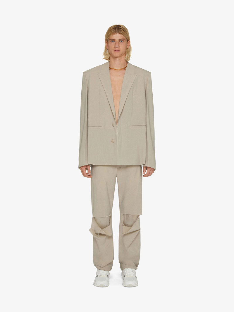 Givenchy OVERSIZED JACKET IN WOOL outlook
