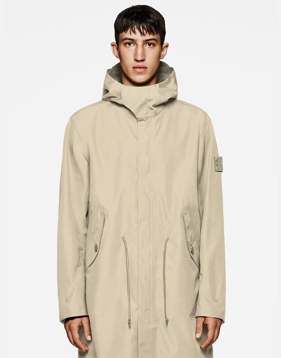 704F1 STONE ISLAND GHOST PIECE_O-VENTILE® BEIGE - 8