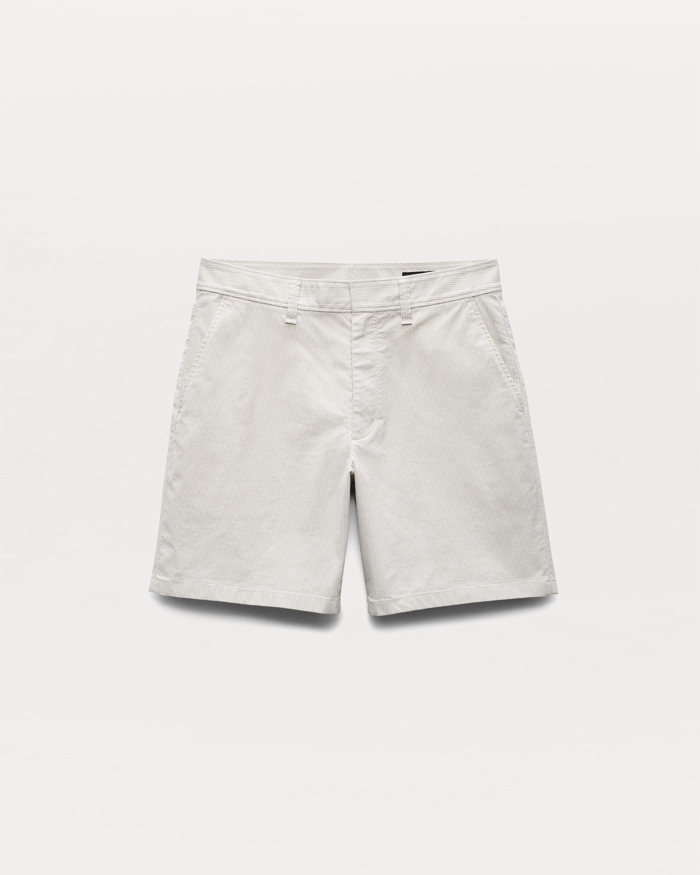 Haydon Straight Fit Striped Shorts - 1