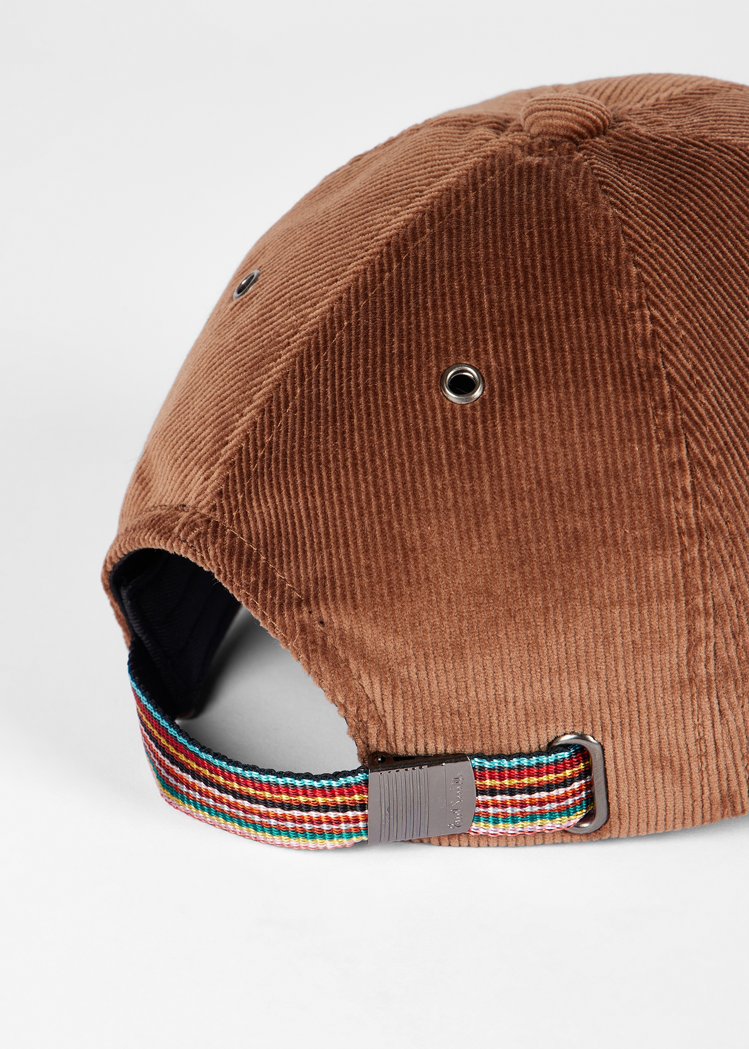 Brown Corduroy Baseball Cap - 3