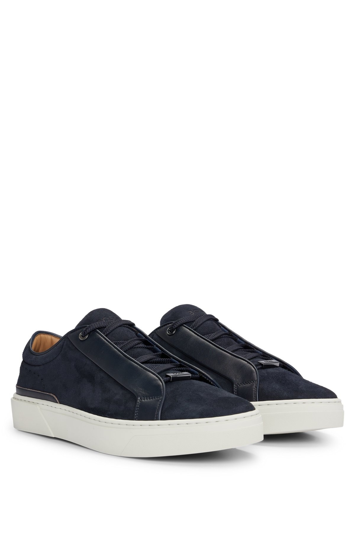 GARY ITALIAN-MADE TRAINERS IN LEATHER AND SUEDE - 2