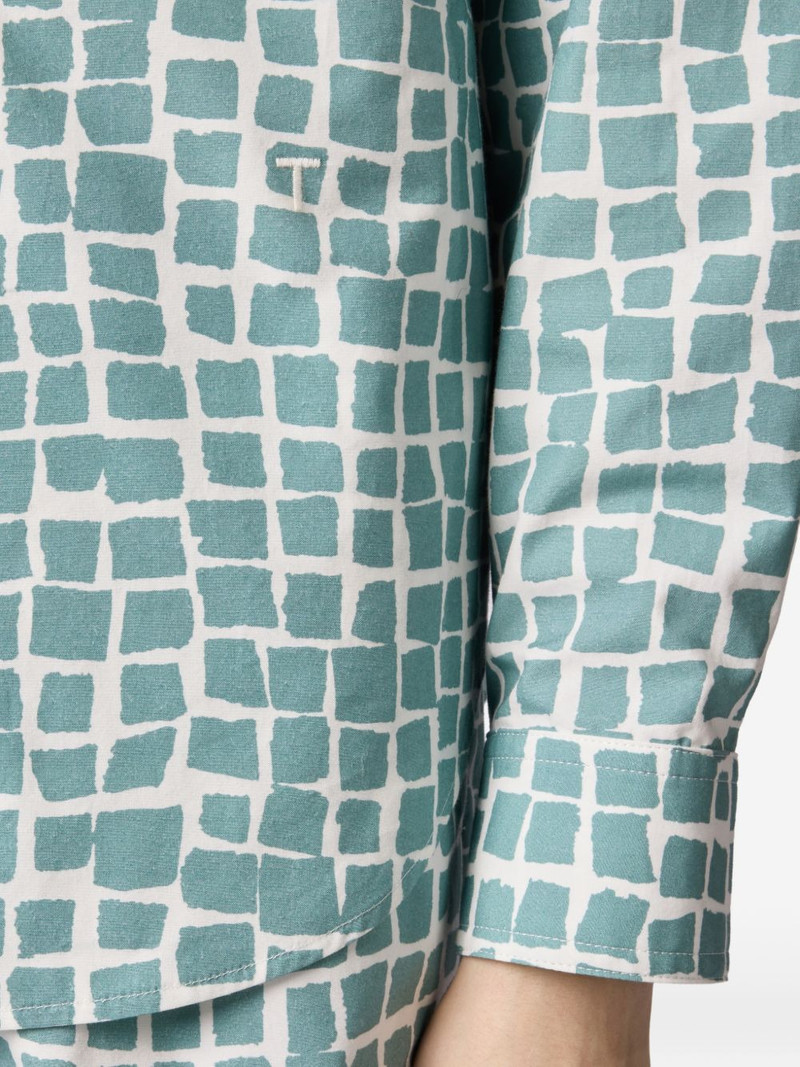 printed belt shirt 6