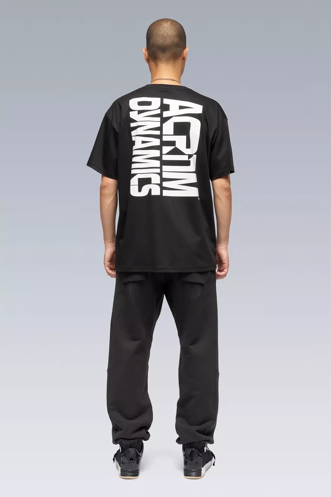 ACRONYM S24-PR-A 100% Cotton Mercerized Short Sleeve T-shirt Black outlook