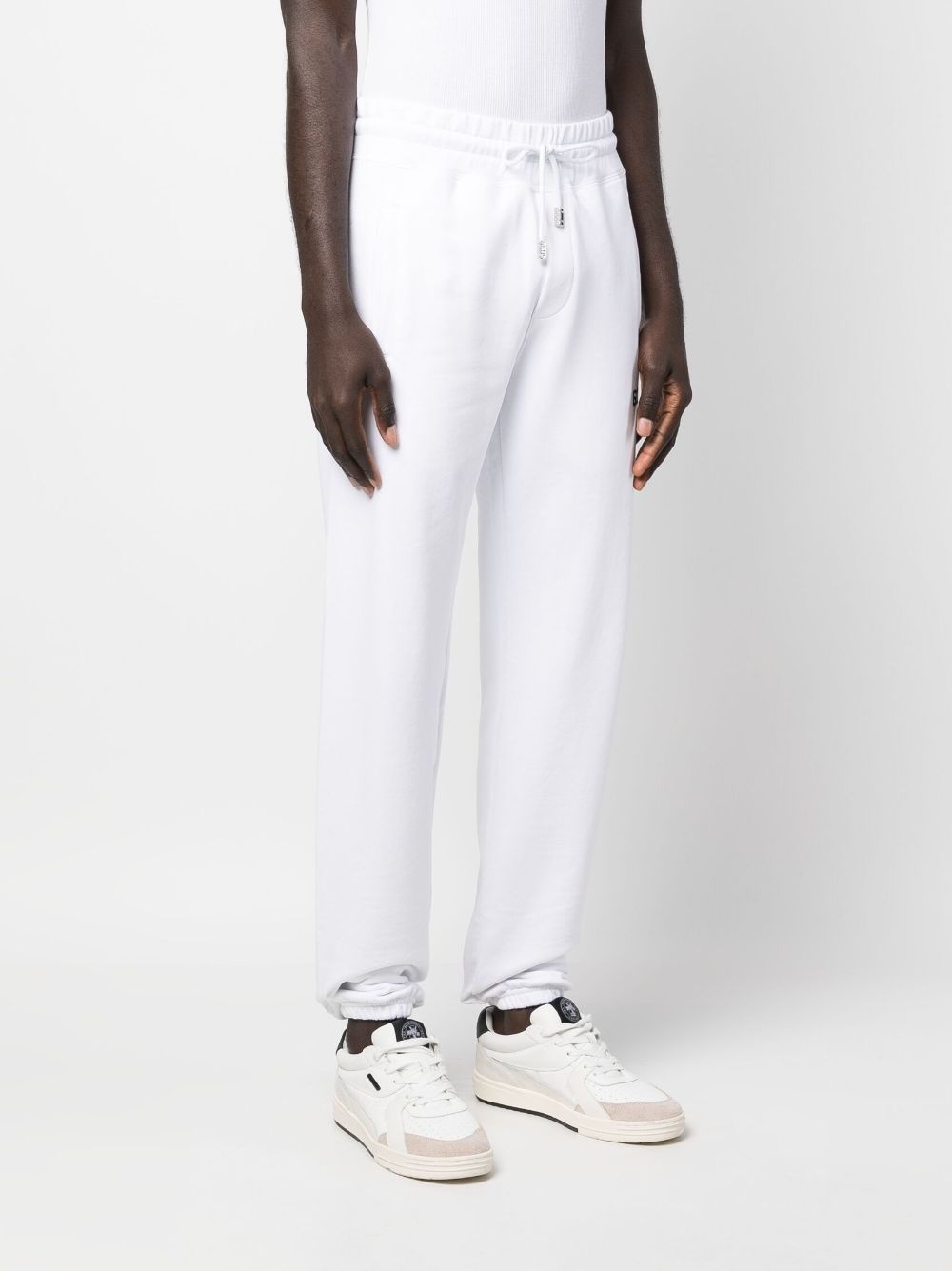 tapered-leg drawstring trousers - 3