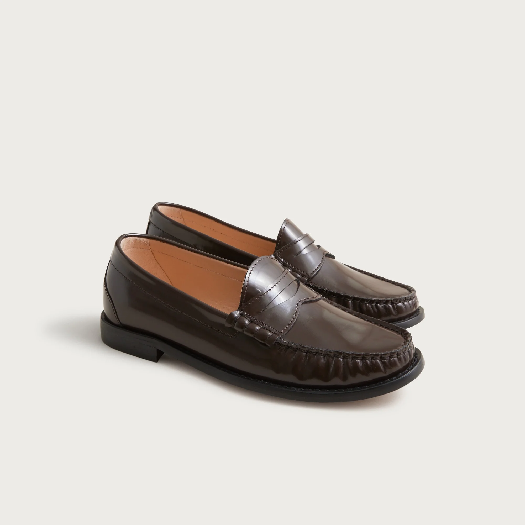 New Winona penny loafers in Italian spazzolato leather - 1