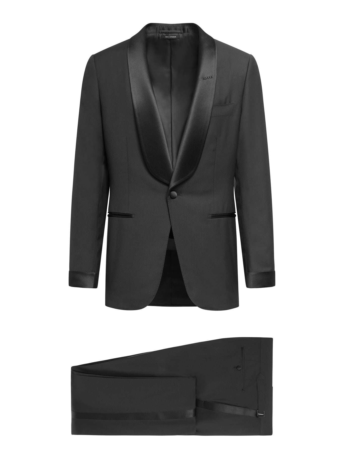 ATTICUS TUXEDO IN WOOL BLEND - 1