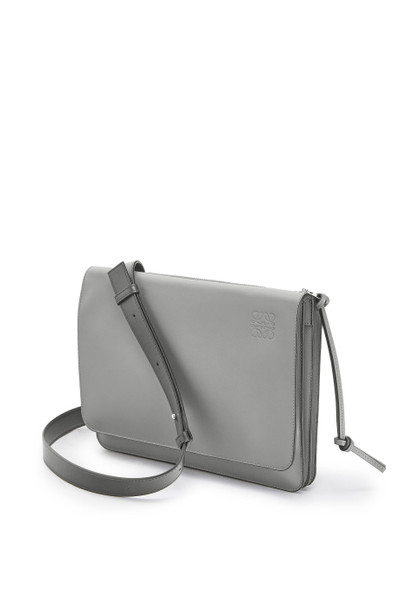 Loewe Gusset flat messenger bag in smooth calfskin outlook