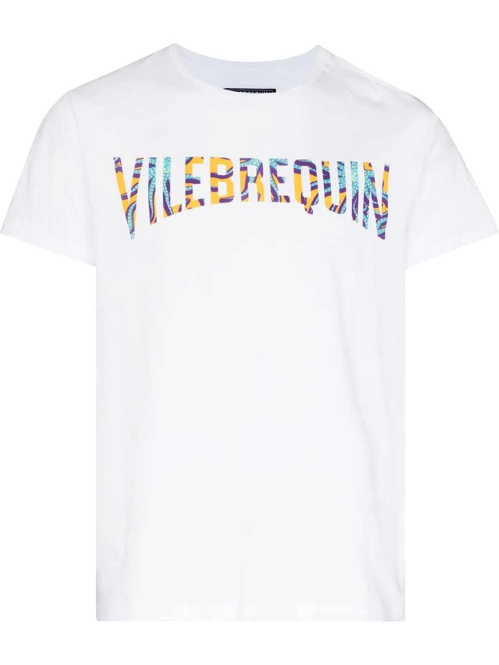 logo-print T-shirt - 1