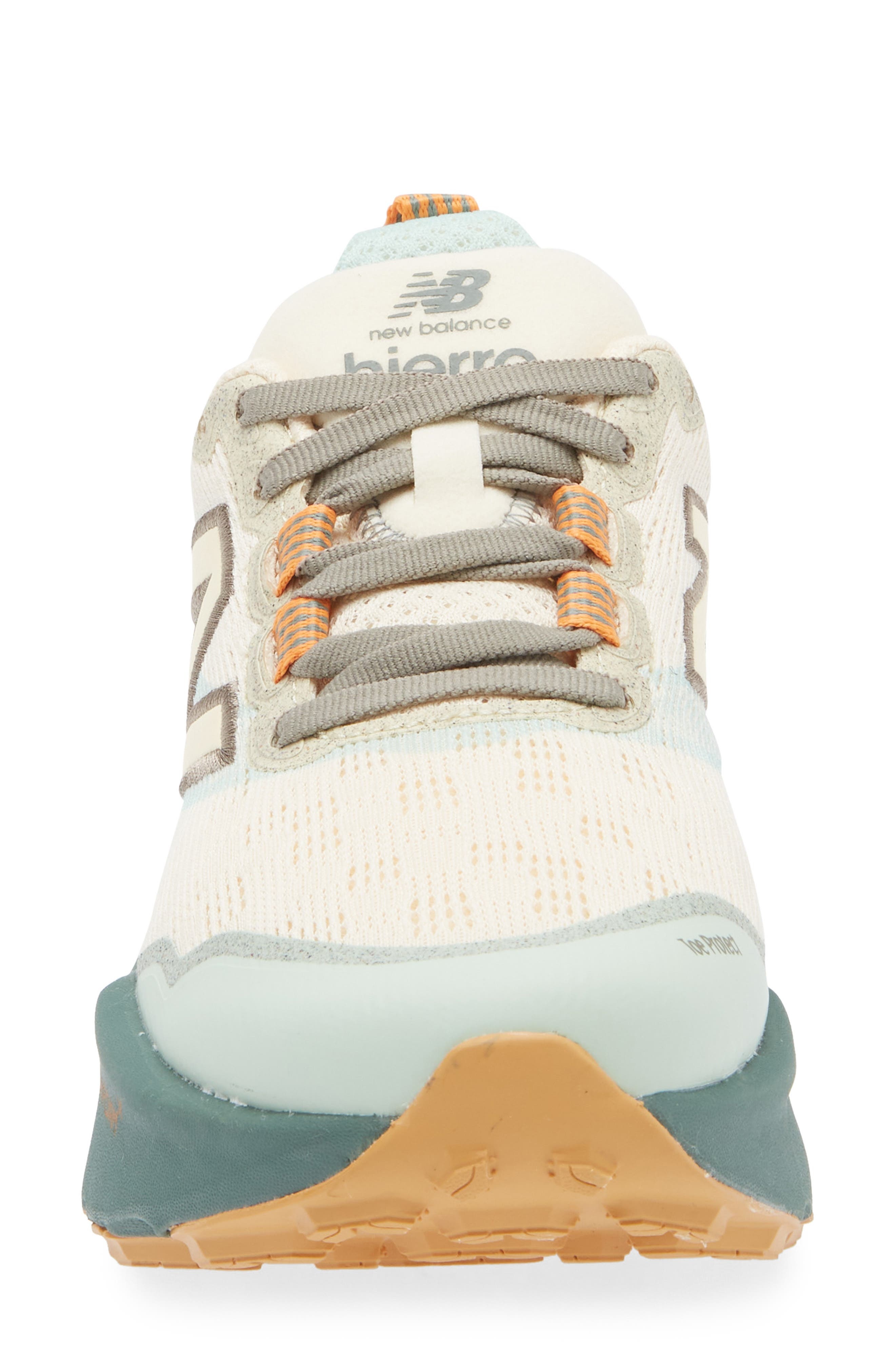 New Balance Fresh Foam X Hierro v9 Trail Running Shoe in Calcium/Dark Juniper at Nordstrom - 4