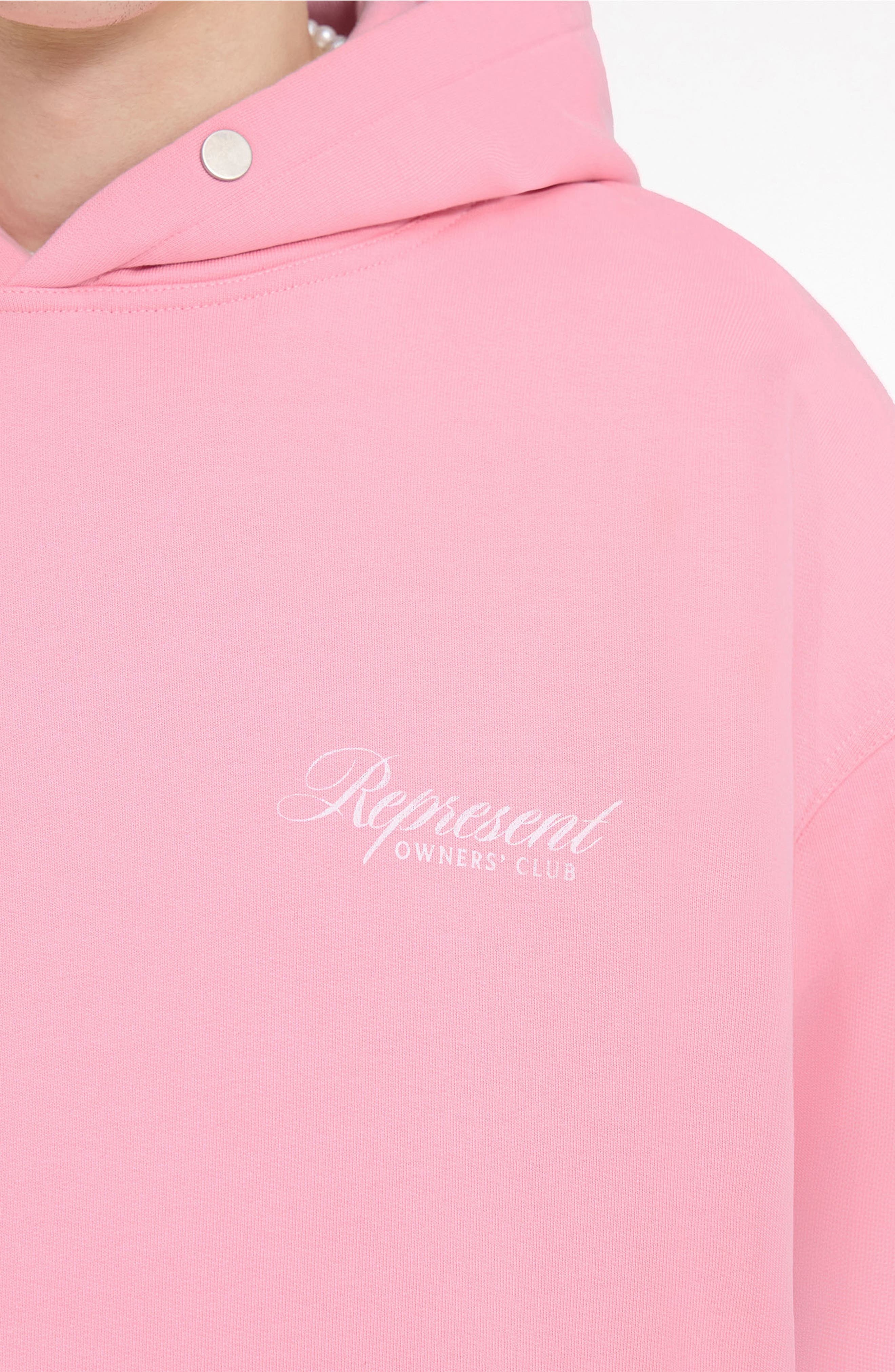 Represent Owners Club Graphic Hoodie in Pink at Nordstrom - 4