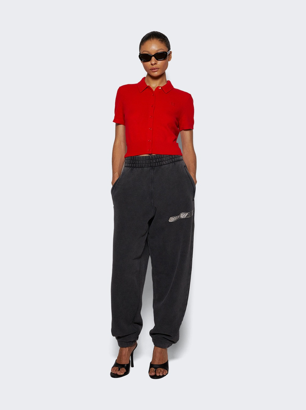 Classic Sweatpant With Logo Washed Cedar - 2