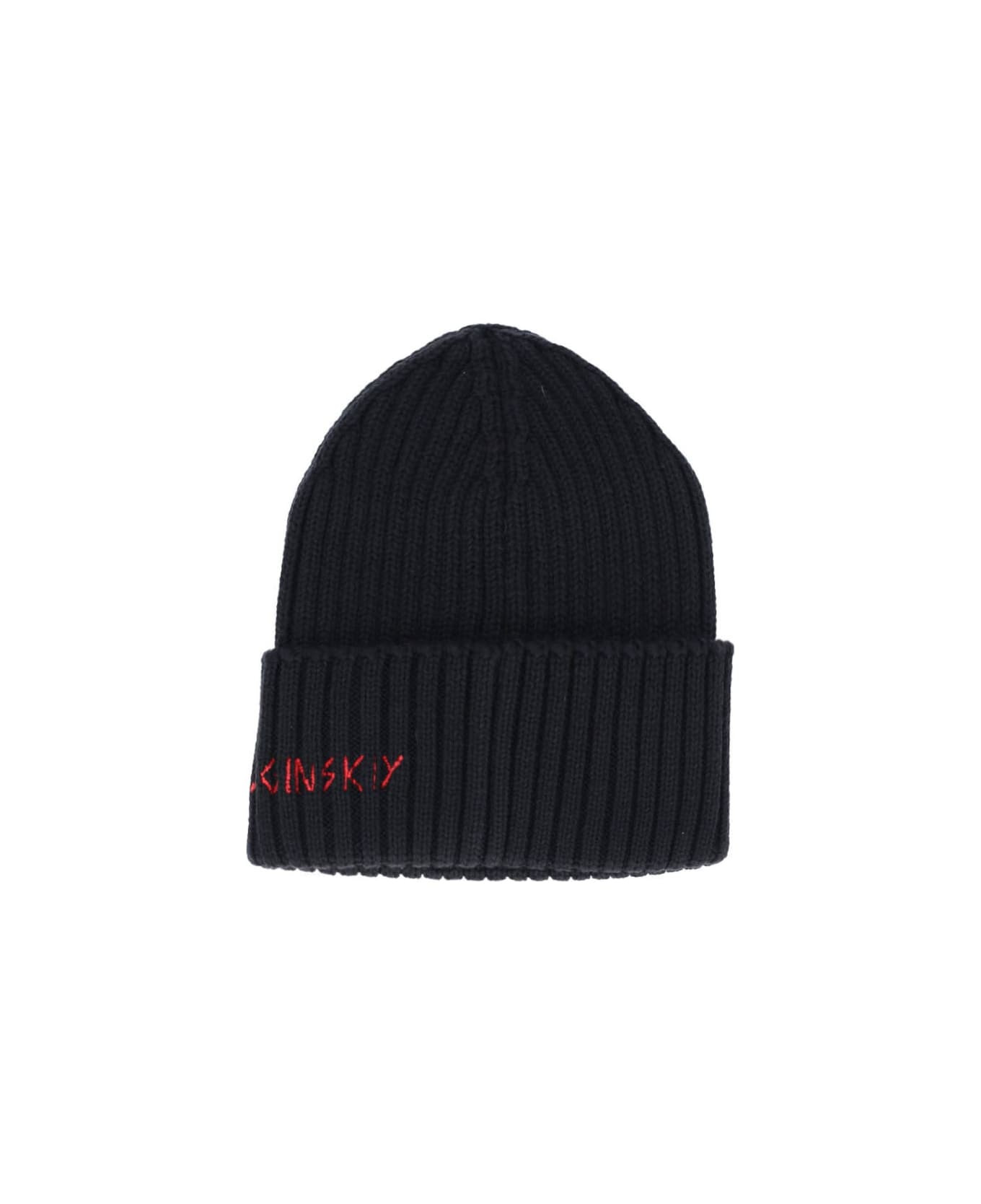 Logo Wool Blend Beanie - 2