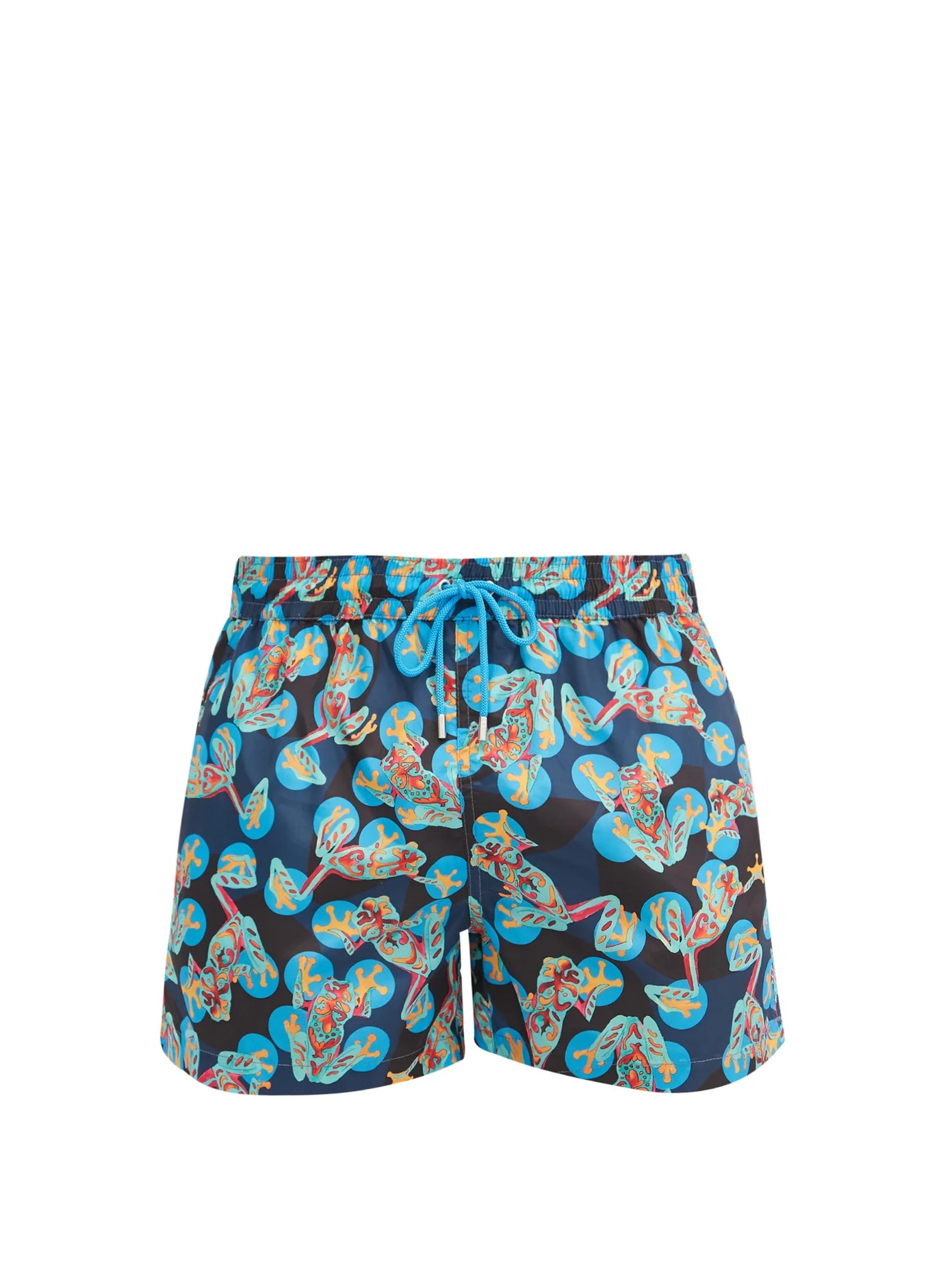 Frog-print swim shorts - 1