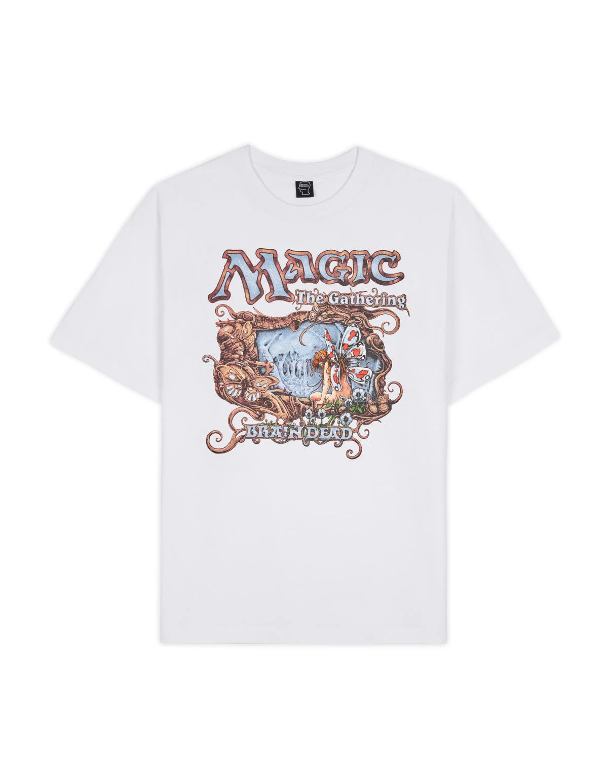 Brain Dead x Magic: The Gathering Cradle T-shirt - White - 1