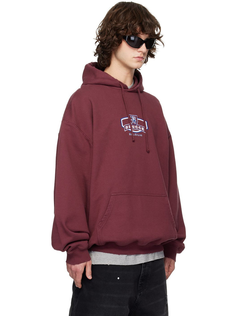 Red 'Brugge' Tourist Hoodie 2