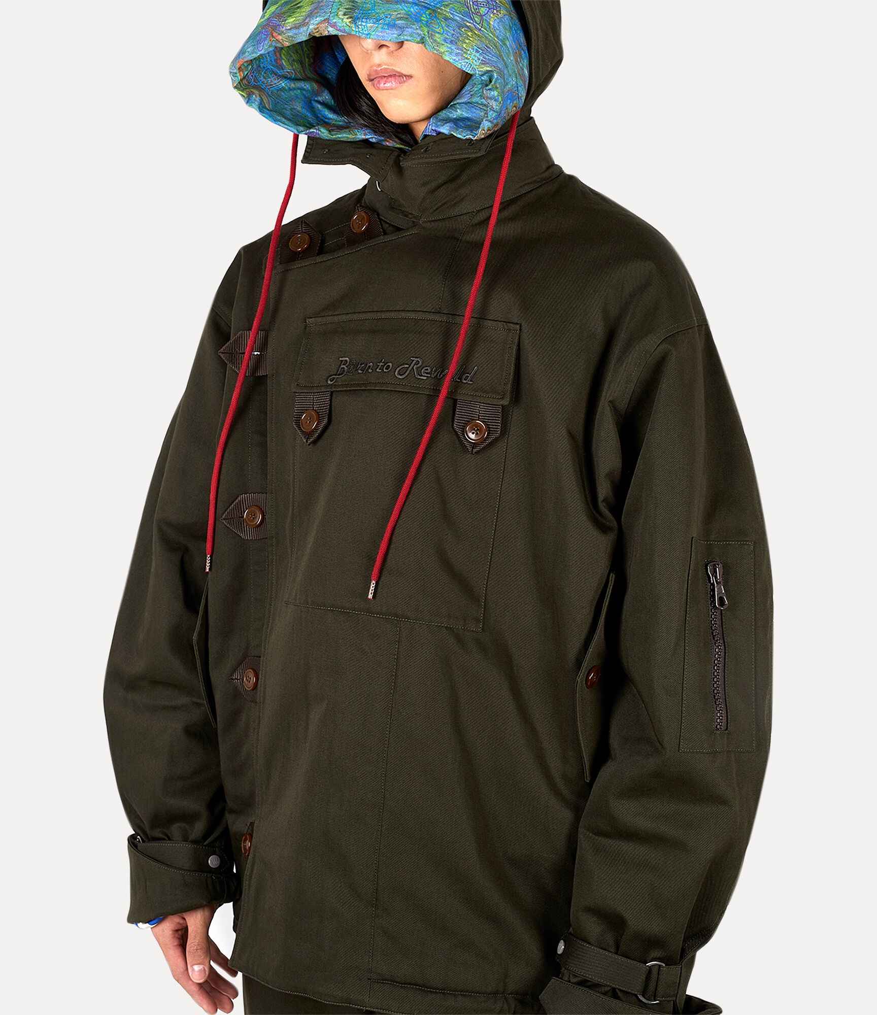SHORT HOODED DUFFLE - 4