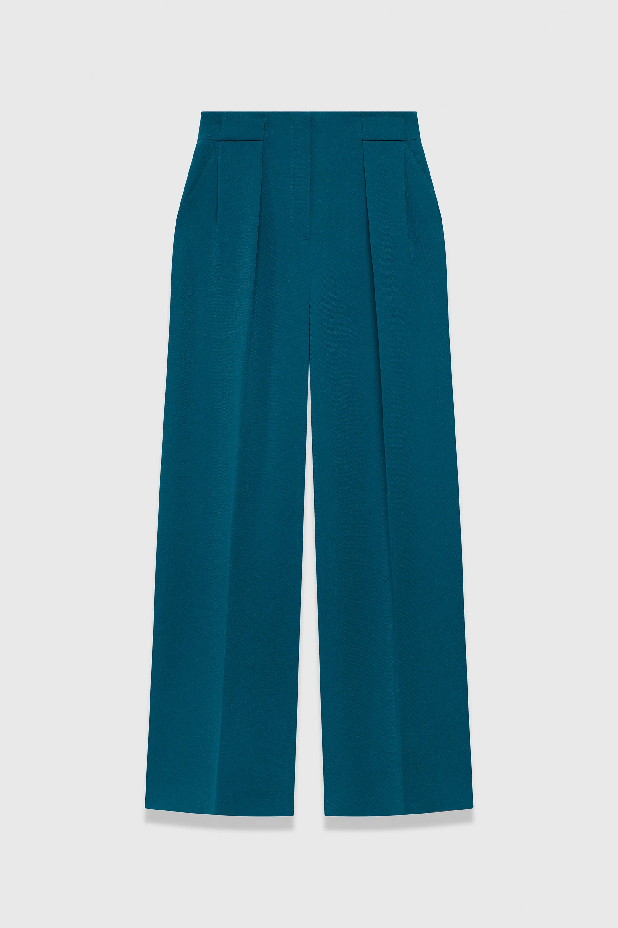 Clever Crepe Doppio Lyon Palazzo Trousers - 1