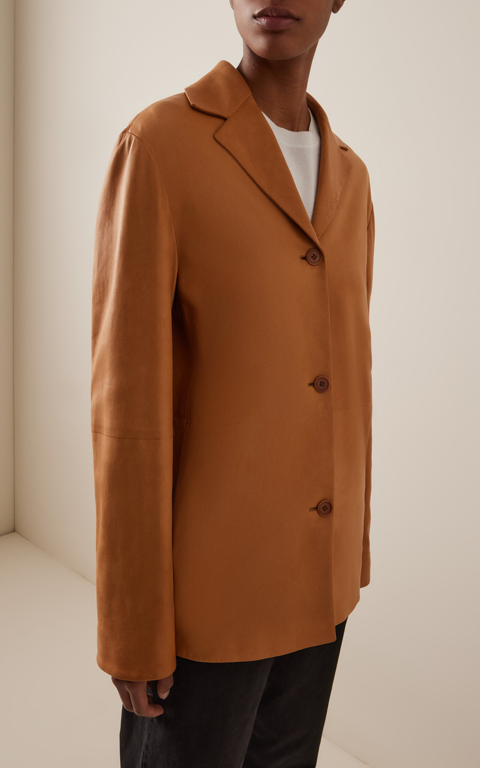 Fabian Leather Jacket brown - 2