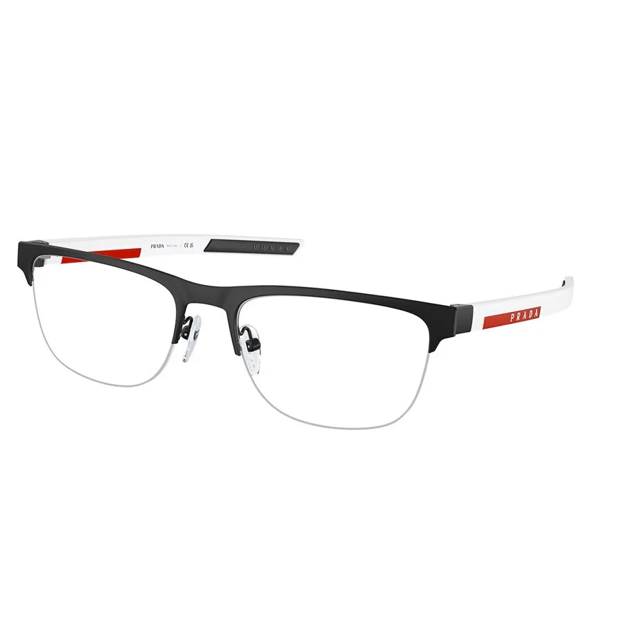 Prada Linea Rossa Demo Pilot Men's Eyeglasses PS 51QV DG01O1 57 - 1