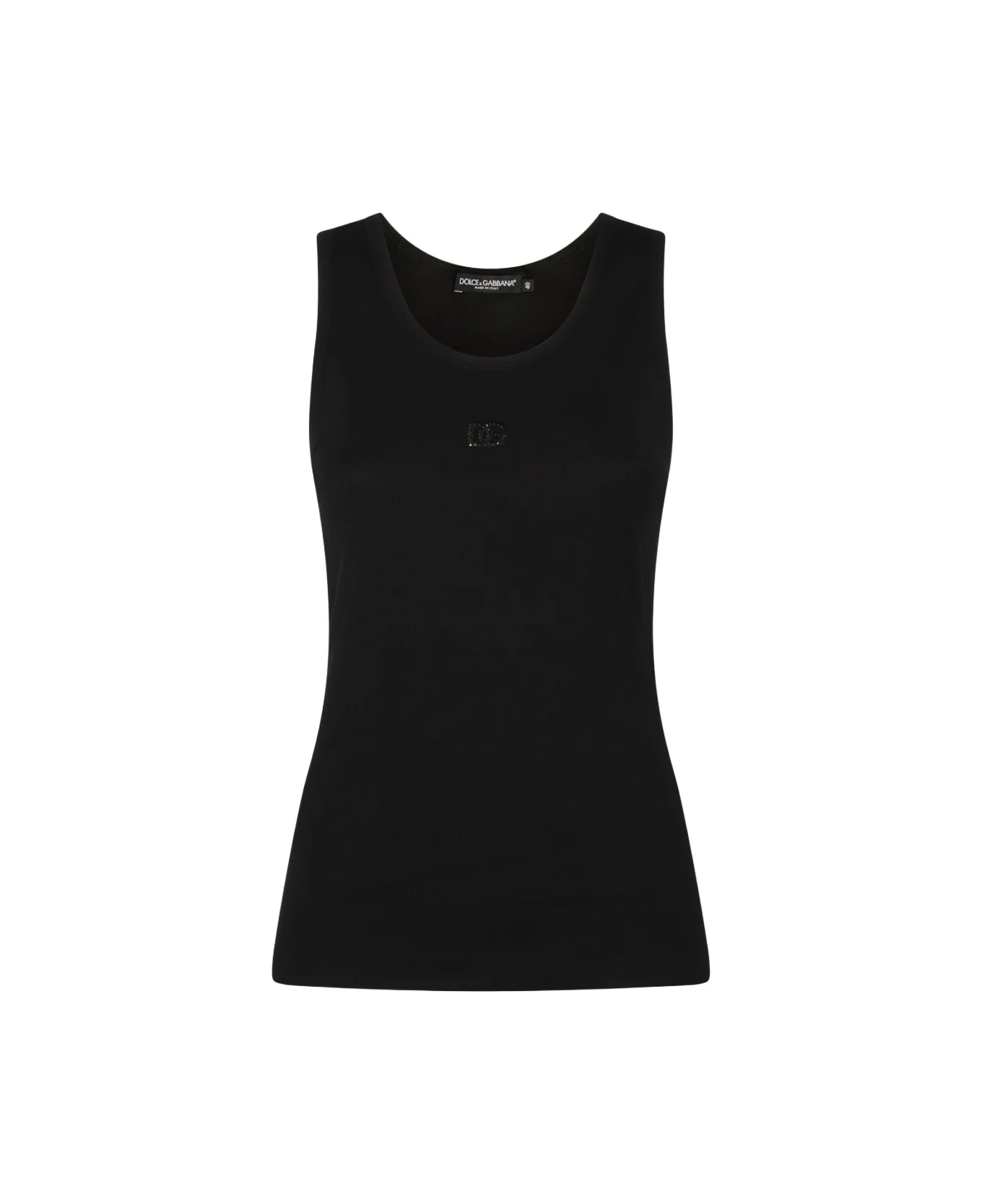 Black Cotton Top - 1