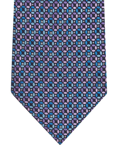 Etro patterned-jacquard silk tie outlook