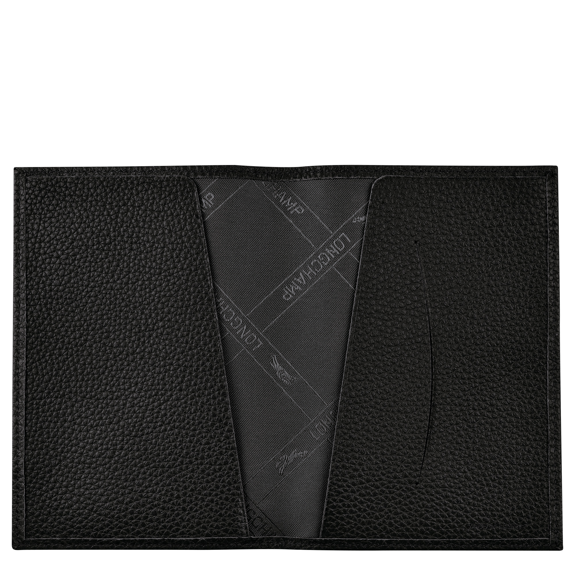 Le Foulonné Passport cover Black - Leather - 2
