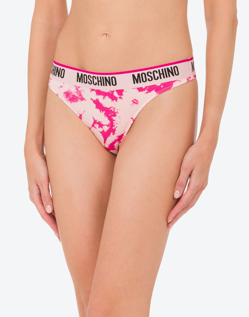 Moschino TIE DYE THONG outlook