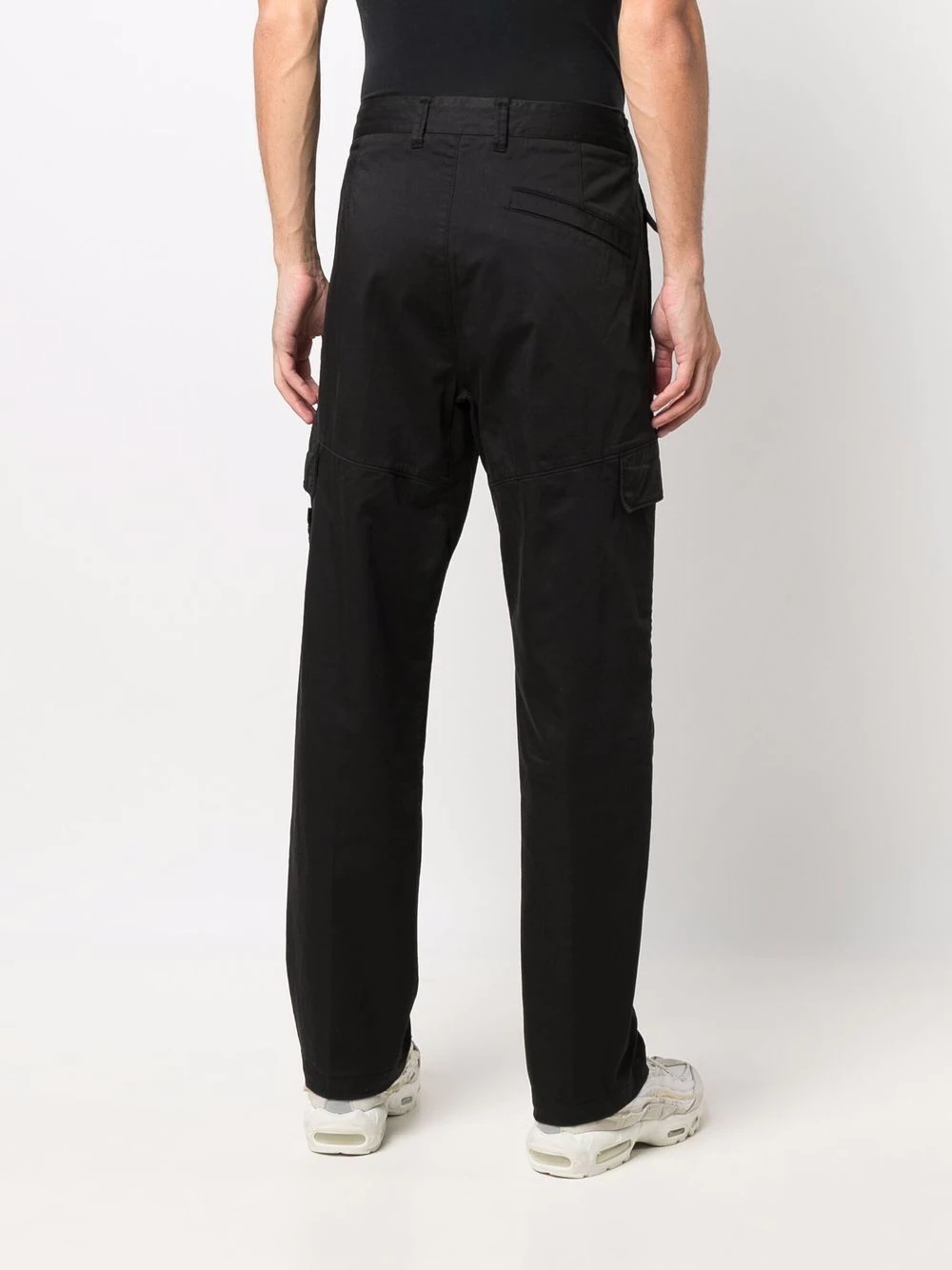 straight-leg cargo trousers - 4