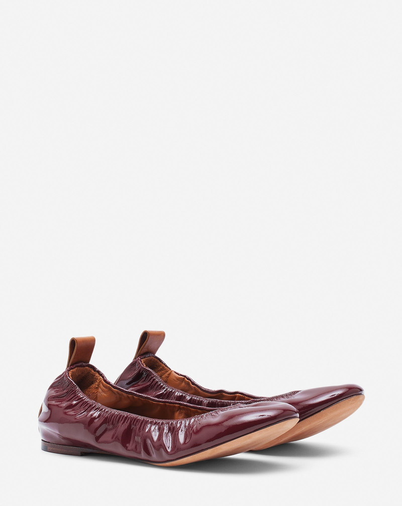 Lanvin THE BALLERINA FLAT IN PATENT LEATHER outlook