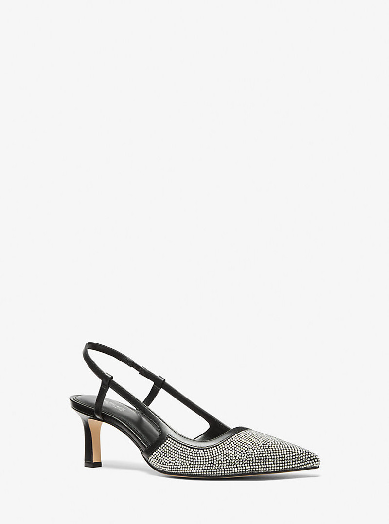 Alora Embellished Slingback Pump 1