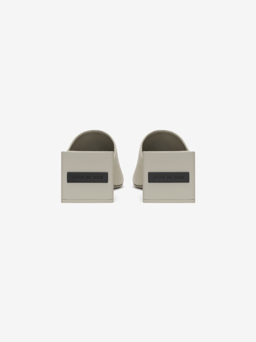 Suede Mule Low - 4